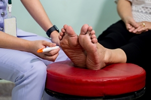 Peripheral Neuropathy Affects the Feet